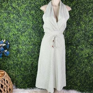 Nwt bishop + young‎ Monique Halter dress Aloe color